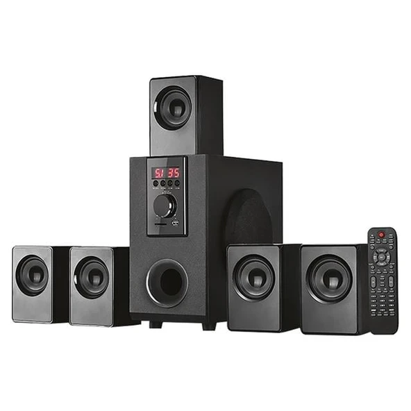 Mikado MD-505 5+1 USB - SD - FM Destekli Bluetooth Hoparlör - 1