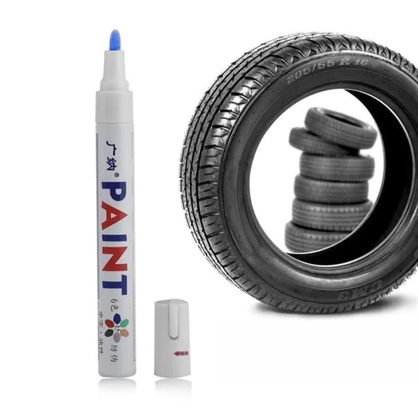 Sunup M101 Mavi Araç Motosiklet Lastik Boya Kalemi ürün görseli