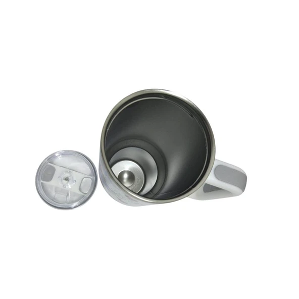 Cooker YK1549 Pipetli 1,2 lt Çelik Bardak Termos Beyaz - 3