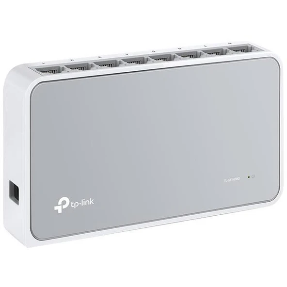 TP-Link TL-SF1008D 8-Portlu 10/100Mbps Masaüstü Switch - Resim 3