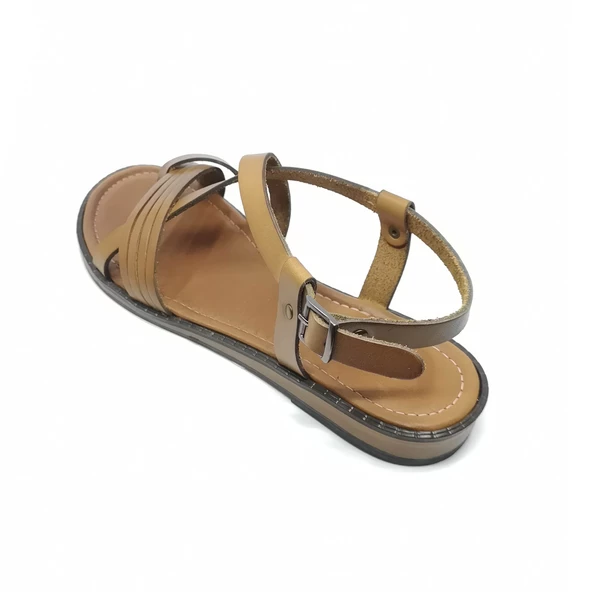 Janestt Kadın Hakiki Deri Sandalet 180-3027 - 3
