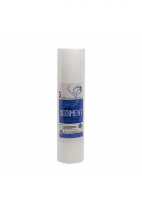 Su Arıtma Cihazı Filtresi 5 Mikron Sediment (3 Adet) - 1