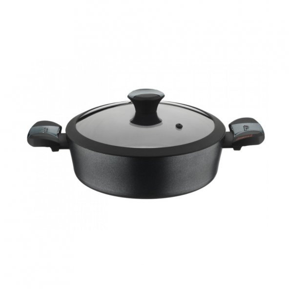 Brioni Diamond 24 Cm Basık Tencere DİA123