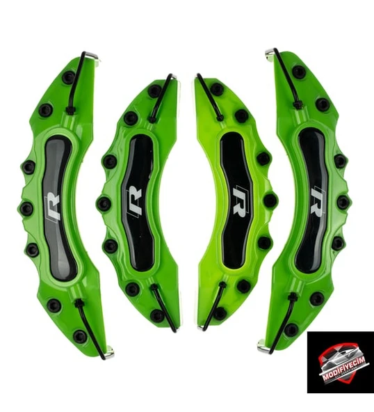 VW GOLF 6 UYUMLU YEŞİL R LOGOLU KALİPER KAPAĞI ürün görseli