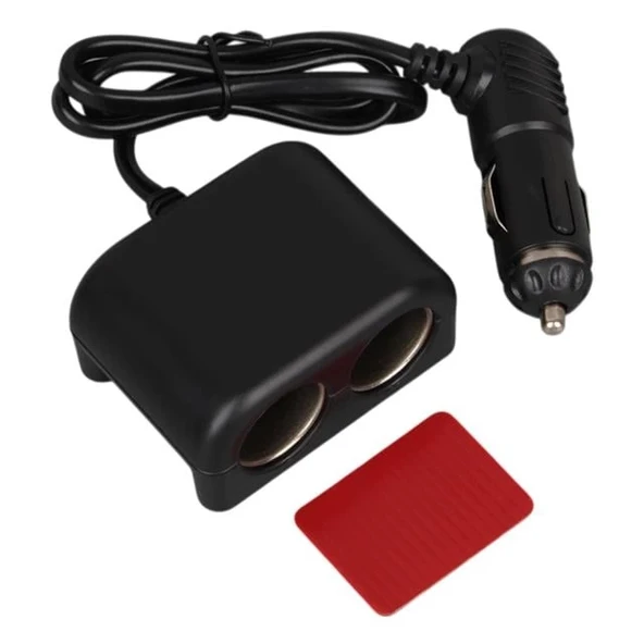 Olesson 1644 12-24V 100W 70cm Kablolu 2'LI Araç Çakmak Çoklayıcı - 5