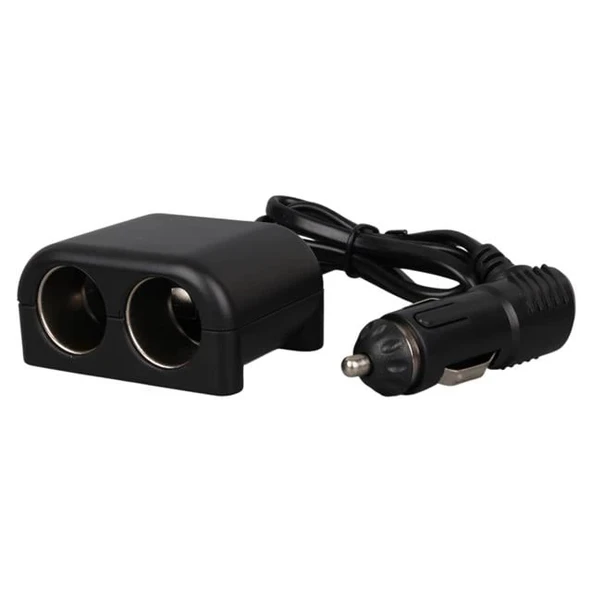 Olesson 1644 12-24V 100W 70cm Kablolu 2'LI Araç Çakmak Çoklayıcı - 3