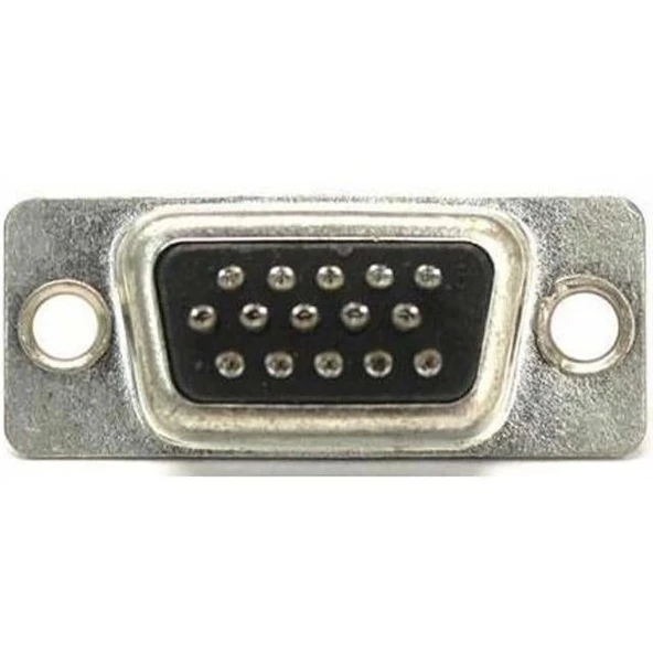 Elektromer 15 Pin Erkek 3 Sıra D-Sub Konnektör ürün görseli 1