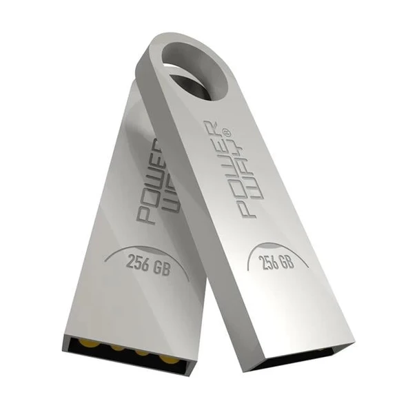 Powerway 256GB Metal Flash Bellek 2.0 USB Bellek - 2
