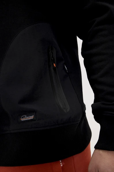 BAD BEAR MARLOW CREWNECK ERKEK SWEATSHIRT SİYAH - Resim 2