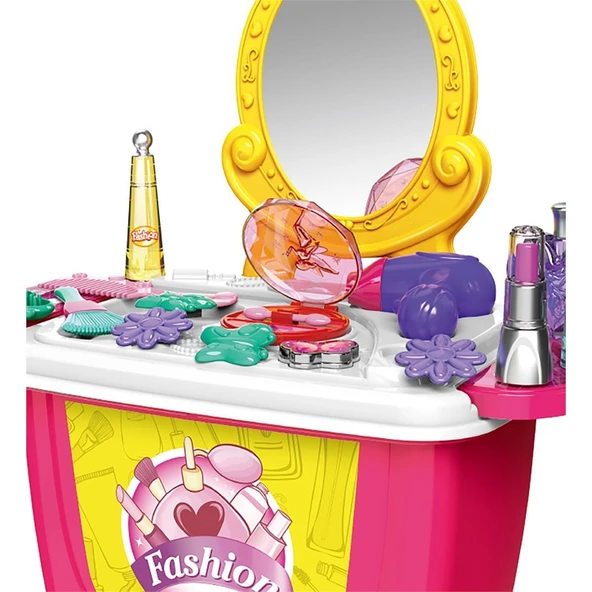 Taşınabilir Güzellik Salonum Role Play Oyuncağı - 3