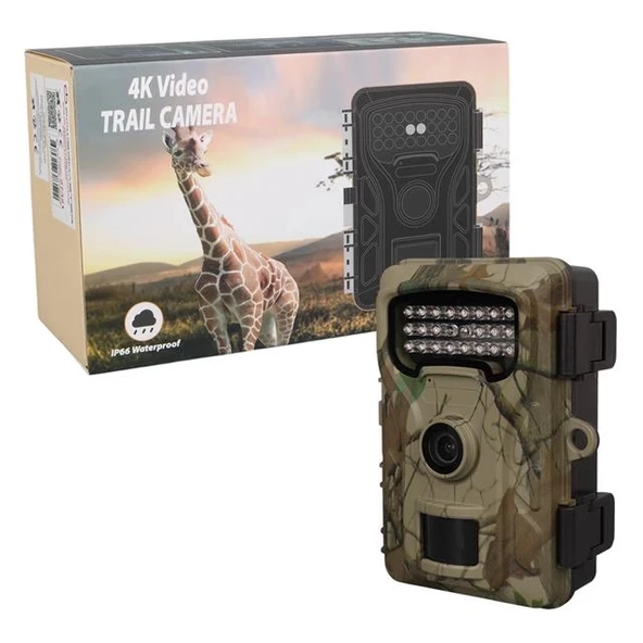 Powermaster RF06 20MP 24 Led PIR Sensörlü 2.0" Renkli Lcd Ekran 128GB SD Kart Destekli Fotokapan Kamuflaj Kamera - 6