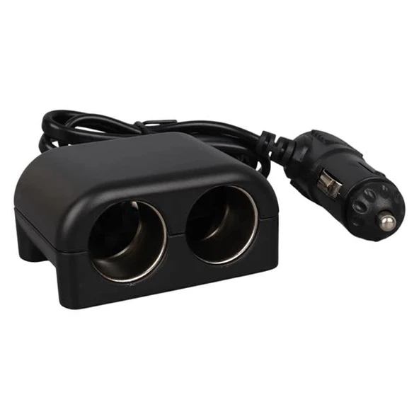 Olesson 1644 12-24V 100W 70cm Kablolu 2'LI Araç Çakmak Çoklayıcı - 2