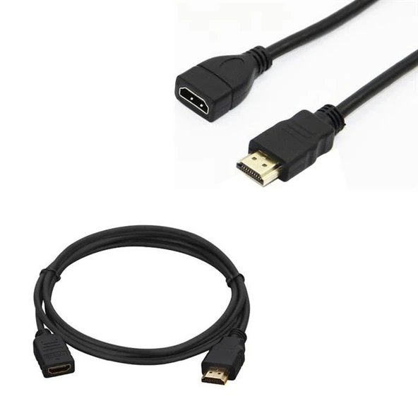 HDMI Kablo Erkek-Dişi 30 Cm Uzatma (Mini HD Recevier İçin) - 1
