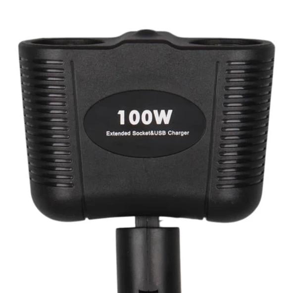 Olesson 1643 12-24V 100W 2'LI Araç Çakmak Çoklayıcı - Resim 3