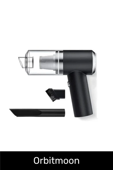 Özel Seri 9000Pa Çekiş 4000mAh Pil Otomatik Aydınlatmalı Taşınabilir Katlanabilir Araç Süpürgesi - 5