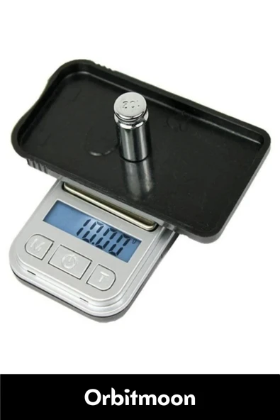 Otomatik Kapanma Kalibrasyon Lcd Ekranlı Tartı 200 G Kapasite 0.01 Hassasiyet Hassas Cep Terazisi - 3