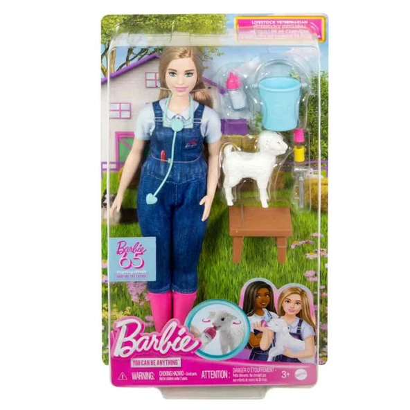 Barbie Deluxe Kariyer Bebek Veteriner HRG42 - Resim 2