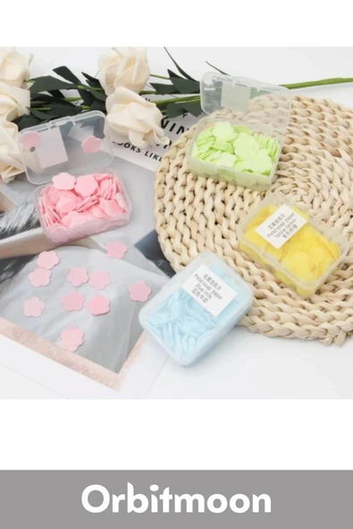 Özel Seri Dış Mekan Çok Dilimli Taşınabilir Kamp Çocuk Tuvalet Pratik Çiçek Desenli Sihirli Sabun - Resim 3