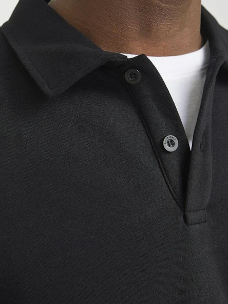 Jack Jones Bradley Polo Yaka Relax Fit  Erkek Sweat 12278586 - Resim 3