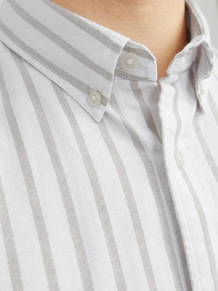 Jack Jones Oxfort Erkek Gömlek 12182486 - Resim 6