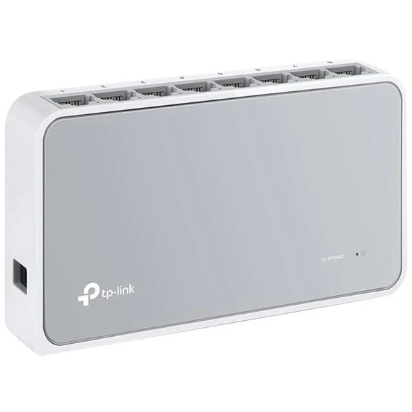 TP-Link TL-SF1008D 8-Portlu 10/100Mbps Masaüstü Switch - Resim 3