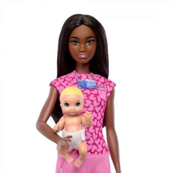 Barbie Bakım Temalı Kariyer Oyun Setleri JCR71 JCR73 - Resim 2