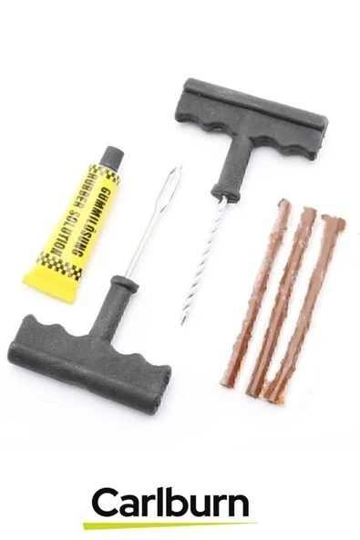 Özel Üretim Pratik Macun Fitil Atma Patlayan Araç Bisiklet Lastik Dayanıklı Tamir Seti Kiti - 2