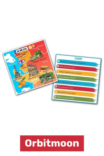 Premium Üretim Zeka Geliştirici Eğitici Öğretici Dikkat Hafıza Genel Kültür Oyunu - Resim 2