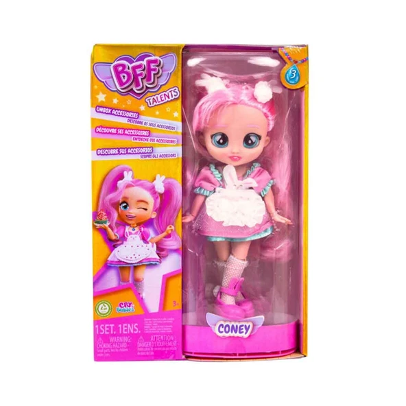 Cry Babies BFF Bebekler S3 CYM17000 Coney - 4