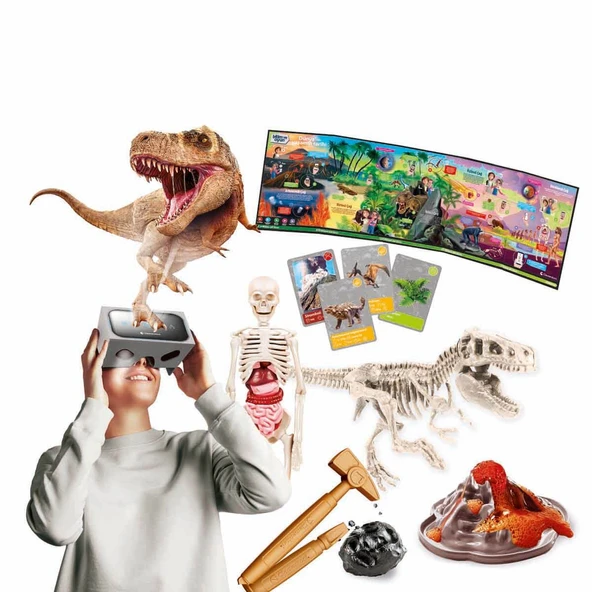 Clementoni Bilim ve Oyun: Dünya’daki Yaşamın Tarihi 64839 - Resim 4