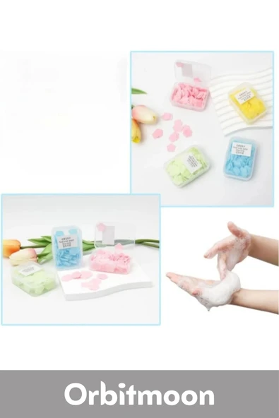 Özel Seri Dış Mekan Çok Dilimli Taşınabilir Kamp Çocuk Tuvalet Pratik Çiçek Desenli Sihirli Sabun - Resim 5