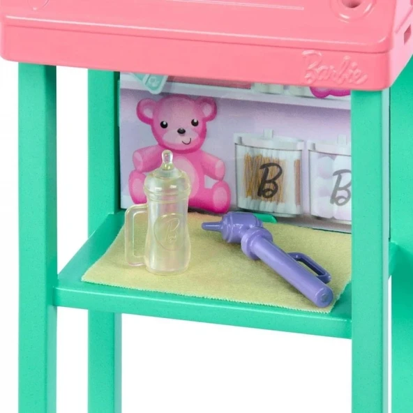 Barbie Bakım Temalı Kariyer Oyun Setleri JCR71 JCR73 - Resim 3
