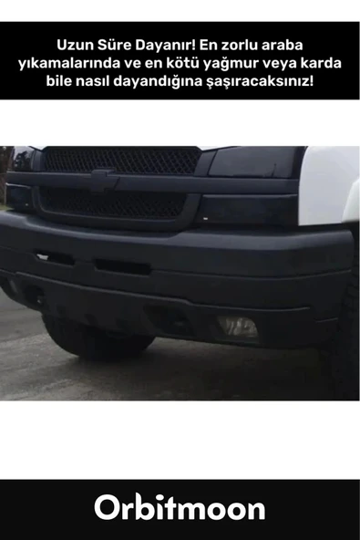 Premium Seri Uzun Süre Suya Dayanıklı Eskimiş Yüzey Dış Plastik Aksam Kauçuk Siyah Tampon Boyası - 4