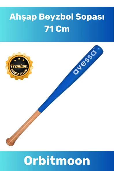 Premium Üretim Kırılmaz Kaliteli Mükemmel Kavrayışlı Ahşap 28 inc Baseboll Beyzbol Sopası 71 Cm