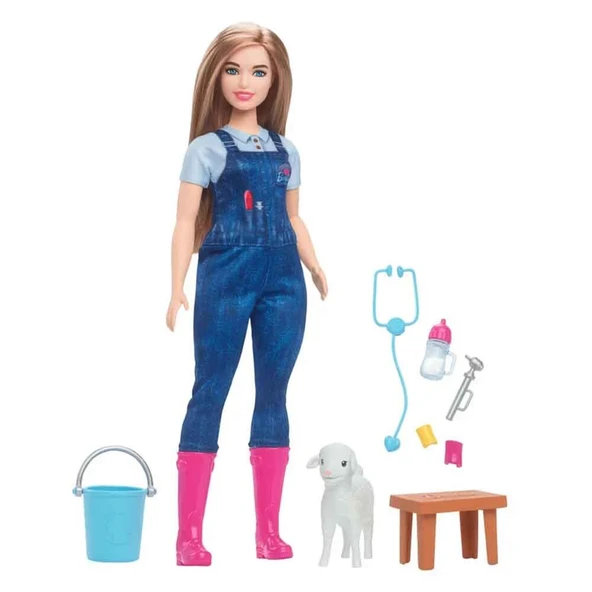 Barbie Deluxe Kariyer Bebek Veteriner HRG42 ürün görseli 1