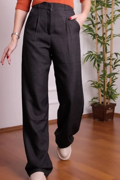 Quzu Bol Kesim Pantolon 23K71073 - 6