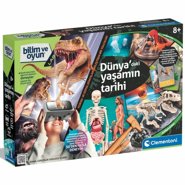 Clementoni Bilim ve Oyun: Dünya’daki Yaşamın Tarihi 64839 ürün görseli 1