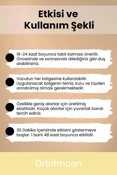 Özel Seri Etkili Büyük Boy Kas Eklem Bel Bacak Kol Boyun Sırt Omuz Karın Ağrı Isı Bandı 5cm x 5m - 2