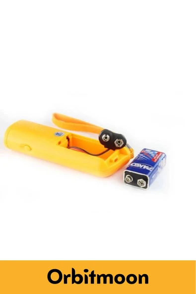 Premium Ürün 9 Volt 150 Desibel Ergonomik Ultrasonik Pilli Ledli Flaş Köpek Uzaklaştırıcı Eğitici - 2