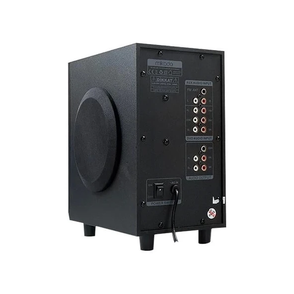Mikado MD-505 5+1 USB - SD - FM Destekli Bluetooth Hoparlör - 2
