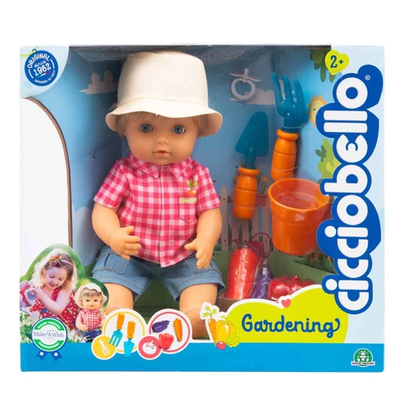 Cicciobello Bahçıvan Bebek 30 cm CCBJ2000 - Resim 4