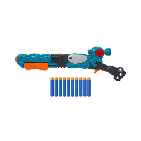 Mega Allien- Gen Sonic Flytrap 10 Atış Dart FIrlatıcı Set - Resim 3
