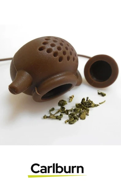 Özel Tasarım Yıkanabilir Minimalist Taşınabilir Bitki Çayı Çaydanlık Tasarımlı Çay Demleme Süzgeci - 2