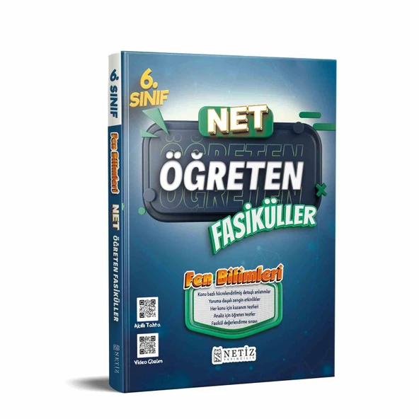 Netiz 6.Sınıf Fen Bilimleri Net Fasiküller ürün görseli