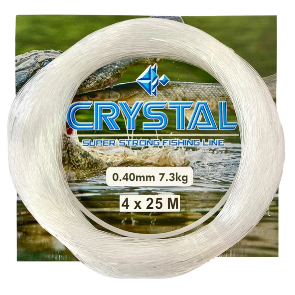 Cyrstal Beyaz Poşet Misina 0.40 mm ürün görseli 1