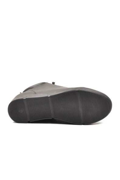 Aspor Siyah Soğuğa Dirençli Kadın Düz Bot - Resim 5