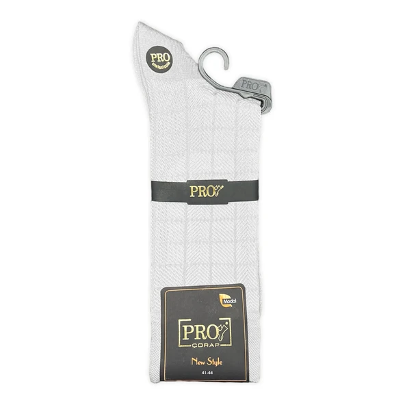 Pro Çorap Atlas Modal Erkek Çorabı Gri (18139-R3) - 2