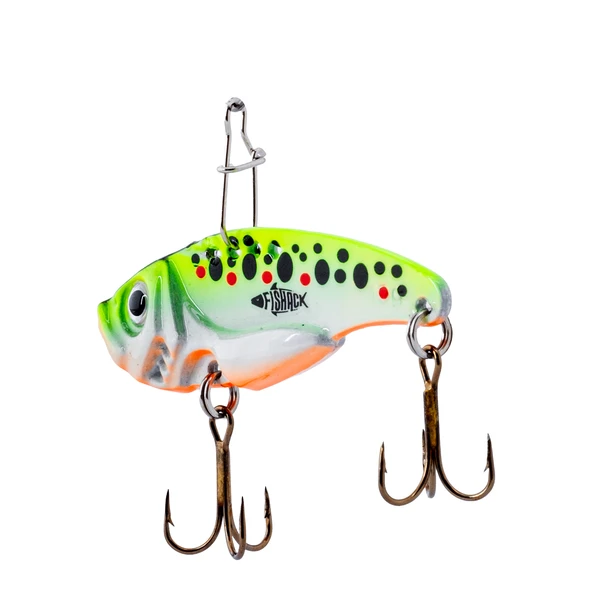 Vibrasyon Yem - LRF/Spin Jig - Fishack VibraX - 15g 55mm - Fire Gill - UV Boyalı - 2