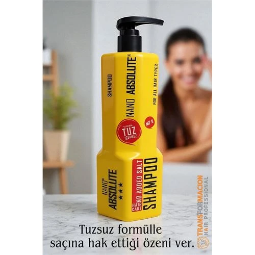Modacar Profesyonel Nano Absolute Tuzsuz Şampuan – 1000 ml, Tüm Saç Tipleri - 1