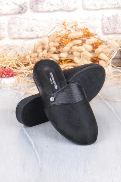 Pierre Cardin Erkek Rahat Damat Terliği Çeyiz Terliği Ev İçi Erkek Terlik - Resim 4